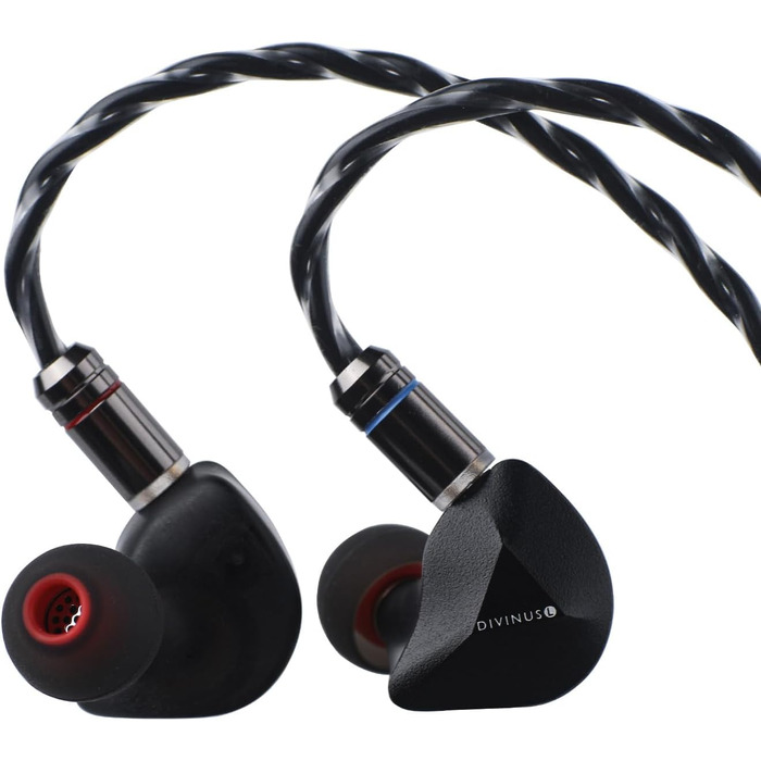 Навушники LINSOUL TANGZU FUDU Verse 1 HiFi IEM, ергономічний, знімний 3-контактний кабель, роз'єм 4,4 мм