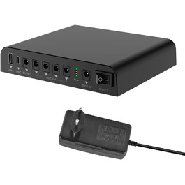 TalentCell Mini USV 27000mAh: Джерело безперебійного живлення з літій-іонним акумулятором 98Wh, 12V/9V/5V вихід для LED-освітлення, камер, смартфонів