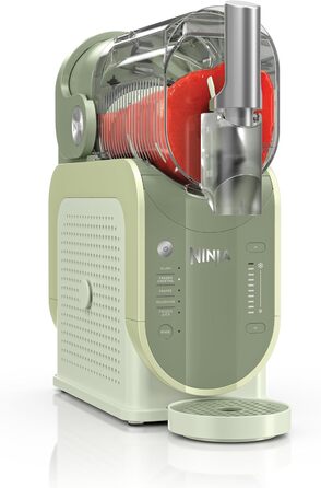 Машина для приготування смузі Ninja SLUSHi FS301EUPK (зелена): смузі, коктейлі, фраппе, молочні коктейлі, заморожені соки