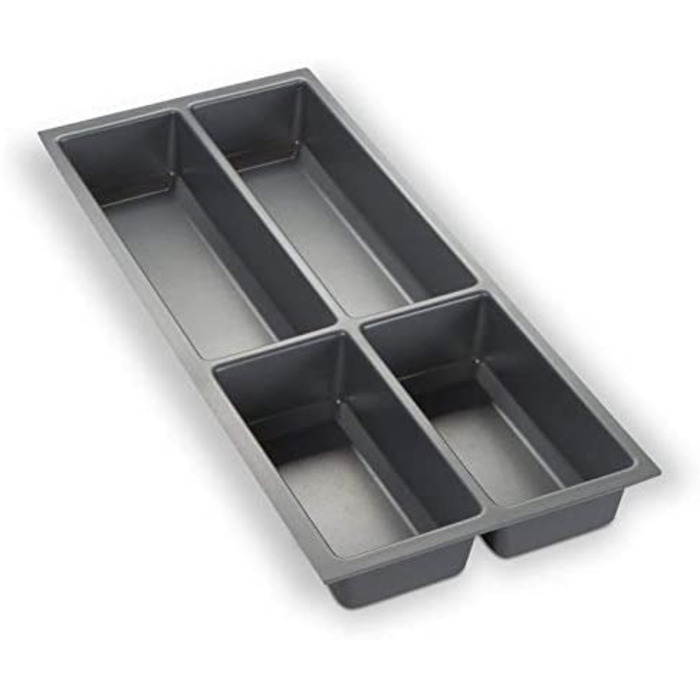 Лоток для столових приборів Orga-Box 30 шухляд сріблясто-сірий (473,5 x 194 мм) Nobilia серпень 2012, лоток для столових приборів III (макс. 60 символів)