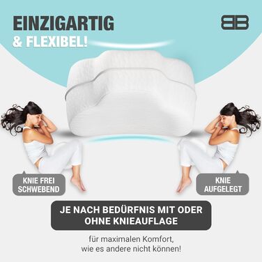 Підтримка для колін Back Bodyguard: подушка для сну на боці, подушка для ніг, подушка для дорослих, підтримка ніг, подушка для колін, подушка для сну на боці, подушка для ніг з чохлом
