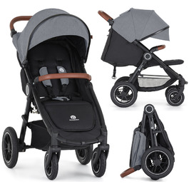 Дитячий прогулянковий візок Petite&Mars Street 2 Air Oak Ultimate Grey