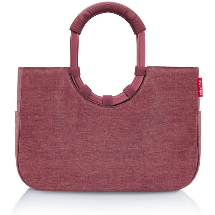 Loopshopper Reisenthel – Стильна сумка-шопер з перероблених PET-пляшок (M, Twist Maroon)