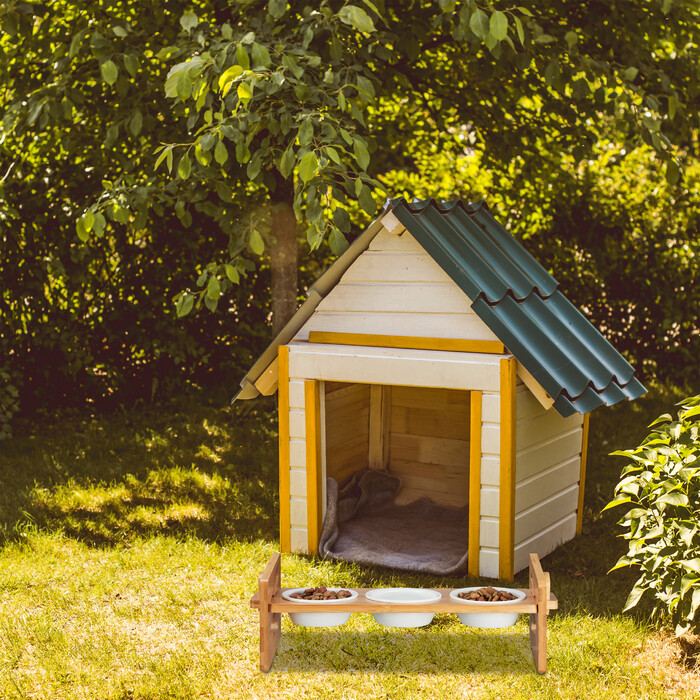 Станція годування Relaxdays для собак регулюється по висоті