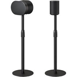 Підставка для колонок PEGZONE, сумісна з SONOS Era 300/100, регульована висота, з кабельною організацією, чорна, 2 шт.