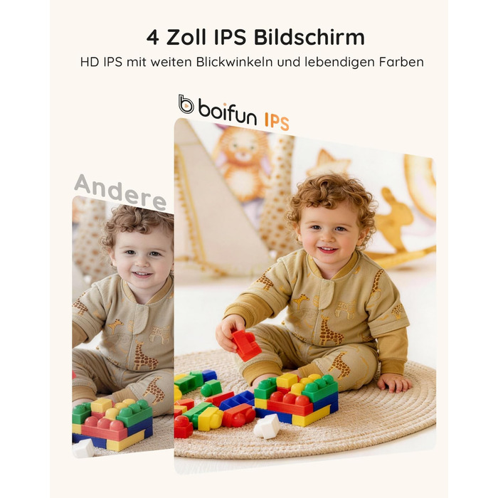 Відеоняня Boifun з камерою, 4