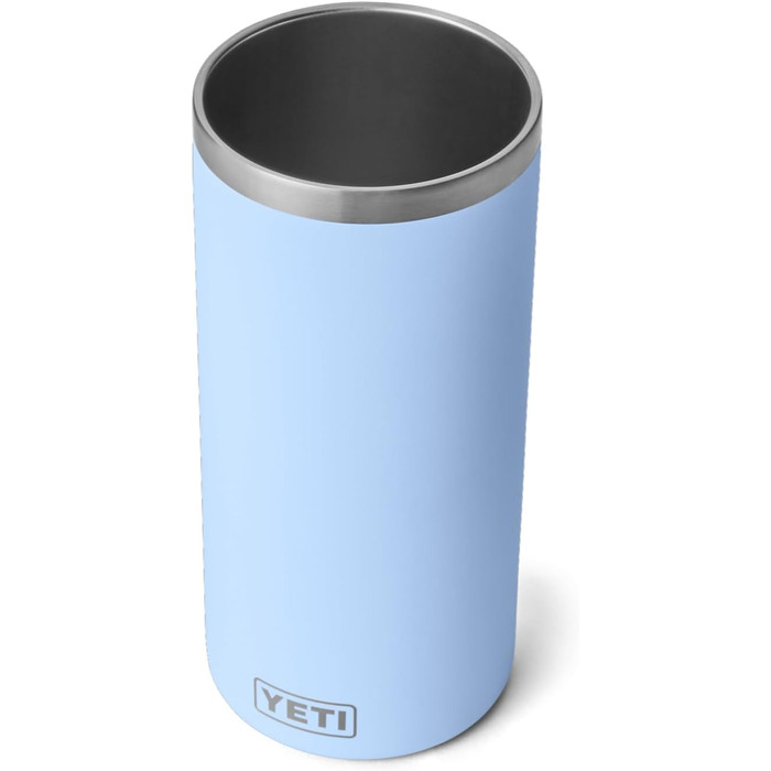 YETI Rambler Wine Chiller, сталевий ізольований охолоджувач вина, блакитний (Big Sky Blue)