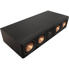 Центральний динамік Klipsch RP-504C II, рупор Tractrix, 5,25 НЧ-динамік, чорне дерево