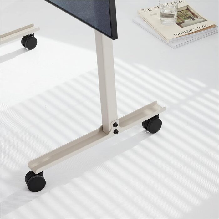 Підставка для телевізора на коліщатках, Rollin' Mushroom, сіра, 40-70 дюймів