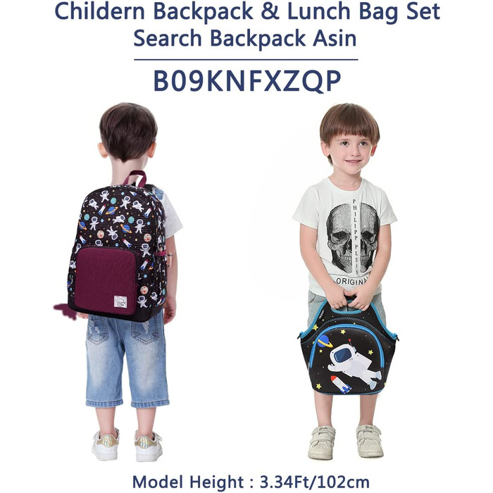 Дитяча сумка для обіду, мила неопренова ізольована сумка для обіду для хлопчиків та дівчат до школи, дитячий садок, дитячий садок, обід, тоталізатор, кошенята (1-космонавт)