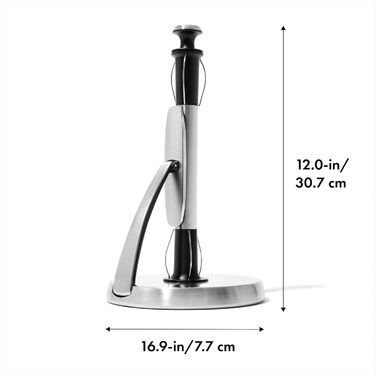 Тримач для паперових рушників OXO Good Grips SimplyTear з нержавіючої сталі