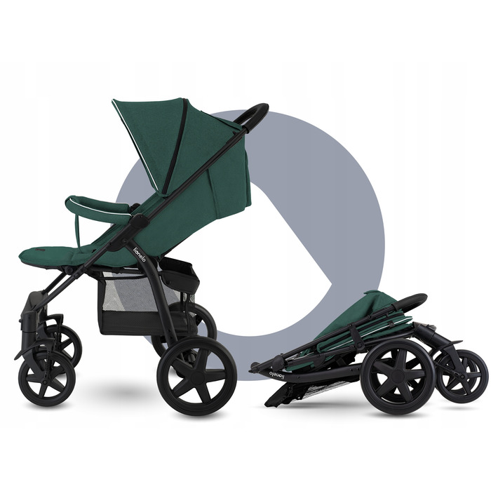 Дитячий прогулянковий візок Lionelo LO-ANNET PLUS GREEN FOREST