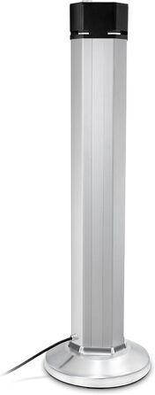 Інфрачервовий обігрівач Trotec IRS 2000 E – 2000 Вт, IP34, з пульт. та таймером