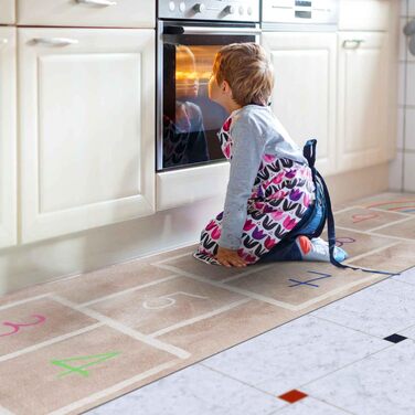 Ігровий килим килимовий бігун дитячий килим ігровий підлоговий надувний ігровий надувний ящик нековзний знизу кольоровий 240x65см 240x65см кольоровий