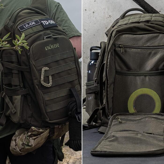 Рюкзак Protac Daypack - ідеально підходить для активного відпочинку піші прогулянки - риболовля - бушкрафтинг - стрільба спорт - полювання Жакардова олива