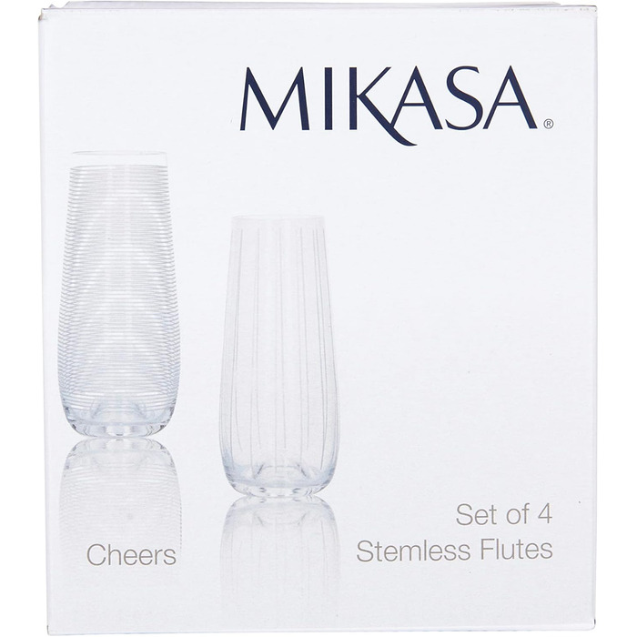 Кристальні келихи для білого вина Mikasa Cheers, набір 4 шт, 450 мл