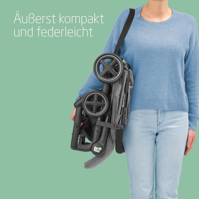Дитяча коляска Maxi-Cosi Lara2 Select Grey - легка, компактна, 3 положення, до 22 кг