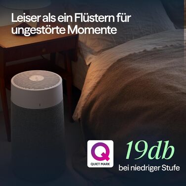 Повітряний фільтр Blueair Pure 511i Max: для кімнат до 43 м², тихий, HEPASilent, проти пилу, алергенів, диму, плісняви, шерсті тварин