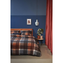 Комплект постільної білизни Beddinghouse Beaver Marnix Colour Blue Розмір 155 х 220 см 1 шт. 80 х 80 см