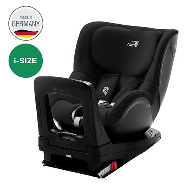 Дитяче автокрісло BRITAX RMER DUALFIX 2 Z-LINE, обертається на 360 для дітей від 61 до 105 см (i-Size), від 3 місяців до 4 років, (з фіксованим ISOFIX, Space Black)