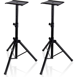 Підставка для колонок Pyle, регульована висота 66-132 см, універсальна, для студійних моніторів, міцність 40 кг, пара