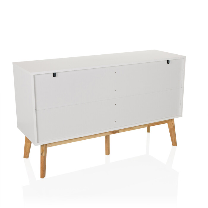 Сервант / комод TAROLO 120 x40x72 см 2 шухляди 1 двері білий hjh LIVING