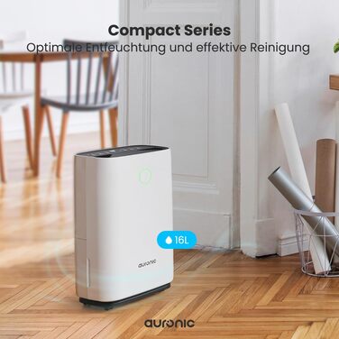 Електричний осушувач повітря Auronic AU3271 16L - 16 літрів, для дому