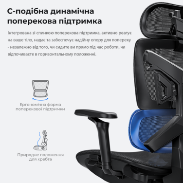 Крісло ігрове Anda Seat X-Air Pro Size XL Mesh Space Black
