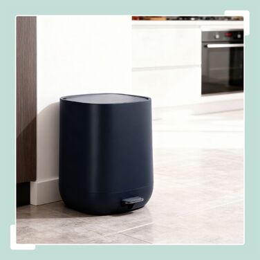 Відро для сміття Relaxdays 5 л з м'яким закриттям