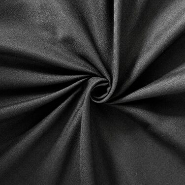 Комплект постільної білизни Good Nite 200x200 см, 3 шт. (мікрофібра) - чорний, 135x200+80x80 см