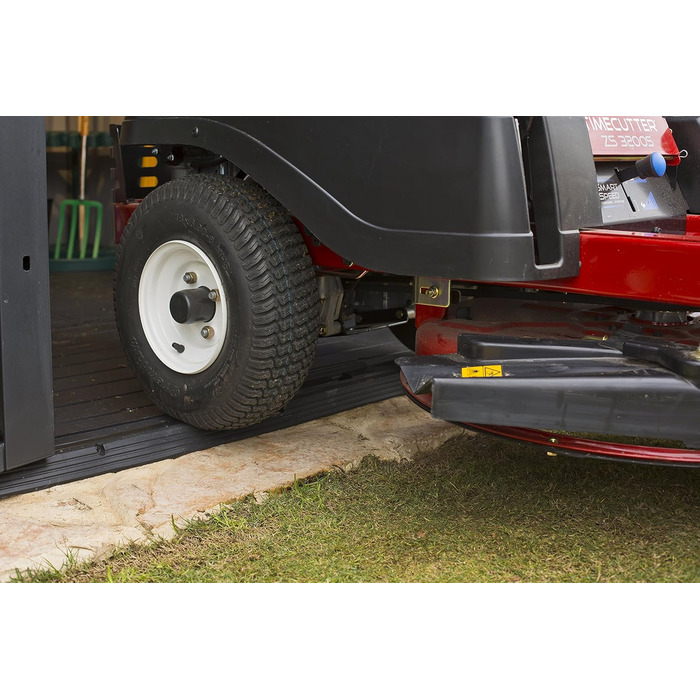 Садовий будинок Keter Artisan Gerätehaus 214x218x226 см, сірий (9x7) – вуличний, з підлогою, односхилий дах, подвійні двері та вікна, для зберігання речей на вулиці, 8,3 м³