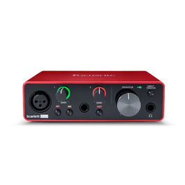 Focusrite Scarlett Solo 3rd Gen USB Аудіоінтерфейс для гітаристів, вокалістів та музикантів - Bundle