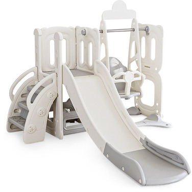 Дитячий ігровий комплекс Mealux Elsa White / Grey (арт. KD-B012 White / Grey)