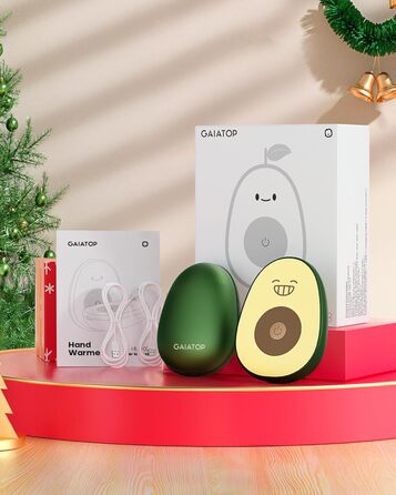 Електричні грілки для рук Gaiatop, 2 шт., з магнітним кріпленням, 3 режими нагріву, швидкий нагрів, портативні, багаторазові, для активного відпочинку та подарунків