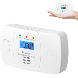 Датчик CO Heimann 722ESY з Wi-Fi, 10 років служби, сумісний з Tuya/SmartLife, EN50291