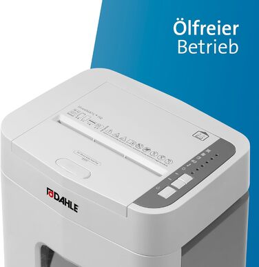 Шредер Dahle ShredMATIC 90 Aktenvernichter з автоподачею паперу, P-4, 150 аркушів, безпека P-4, сірий/сірий
