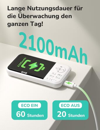 Відеоняня GHB з камерою та LCD-екраном 3.2