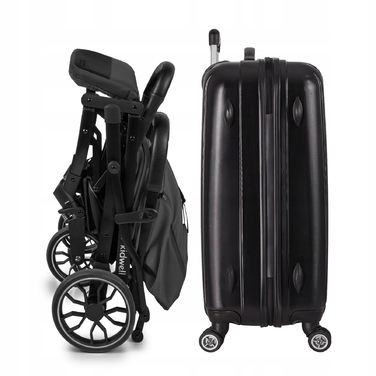 Компактна прогулянкова коляска Kidwell Colmer UP, сіра, легка, складана та маневрена