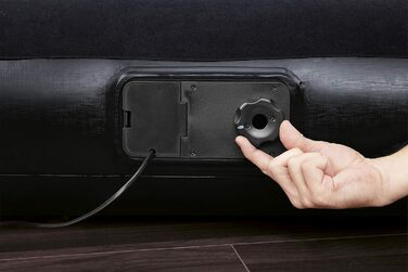 Надувний матрац Bestway Aeroluxe з вбудованим електронасосом, Queensize 203x152x46 см