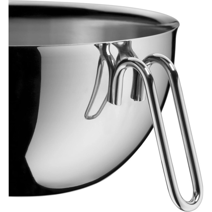 Миска для перемішування WMF Function Bowls 1,25л, нержавіюча сталь, Cromargan, 20 см, можна мити в посудомийній машині, стійка
