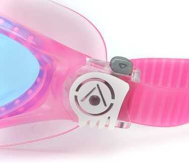 Маска для плавання Aqua Sphere Vista для юніорів / окуляри рожевий білий / Синє скло