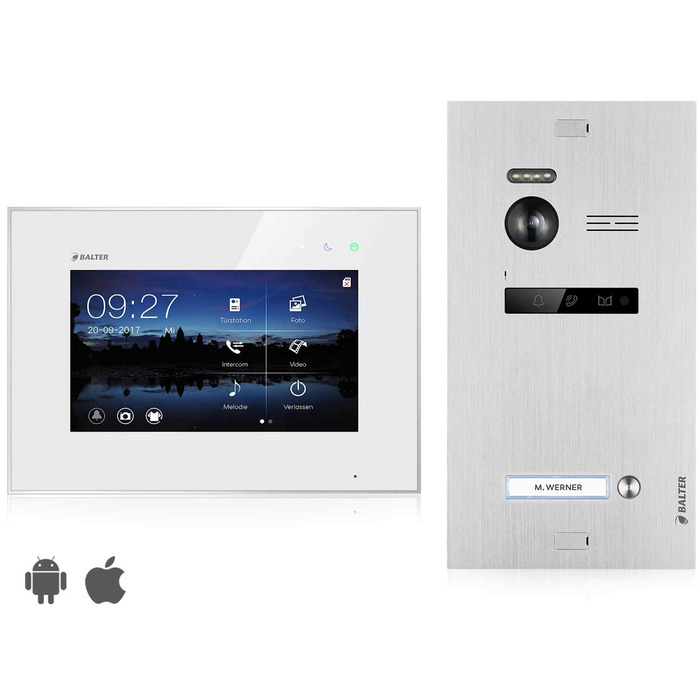 Відеодомофон Balter EVO з сенсорним екраном 7