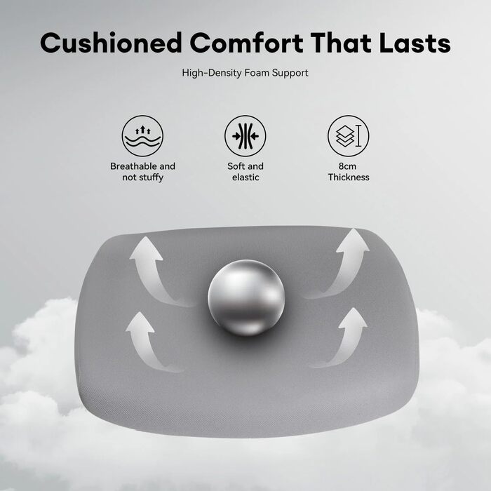 MUSSO V900 Structure Master: Ергономічне крісло для офісу та дому з регульованою спинкою, підтримкою попереку, 4D підлокітниками та підголівником, сітчаста спинка. Без підніжки.