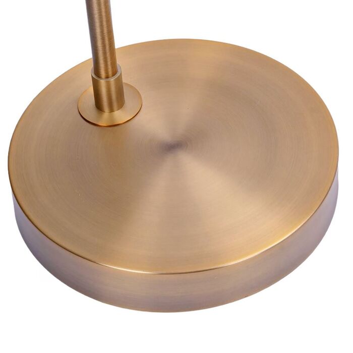 Relaxdays: Арка-настільна лампа з металу та тканини