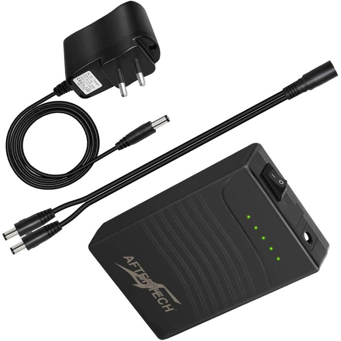 AFTERTECH Mini UPS Powerbank 12V 3000mAh: Джерело безперебійного живлення з USB-виходом