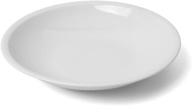 Білий, 20,5 х 20,5 х 2,5 см, 6 одиниць (19 см, пластина плоска), 021 Coupform Katja