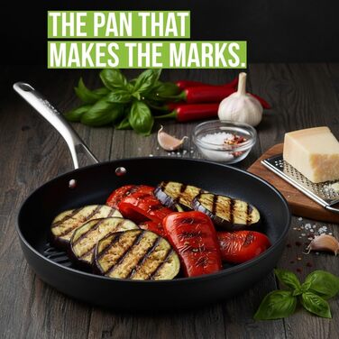 Сковорода TECHEF OXGP Onyx Collection з антипригарним покриттям Teflon Platinum, 30.5 см, алюміній, чорна