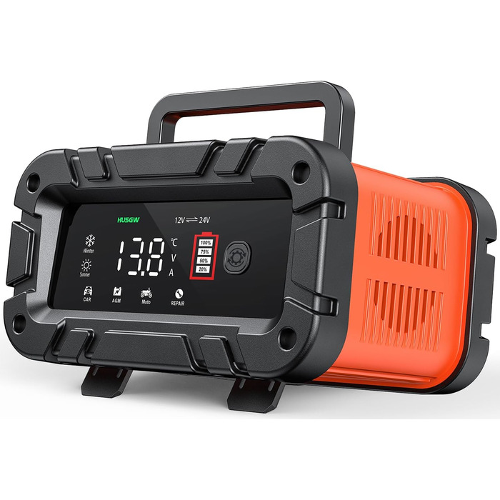 Автоматичний зарядний пристрій для акумуляторів з температурною компенсацією (10A)