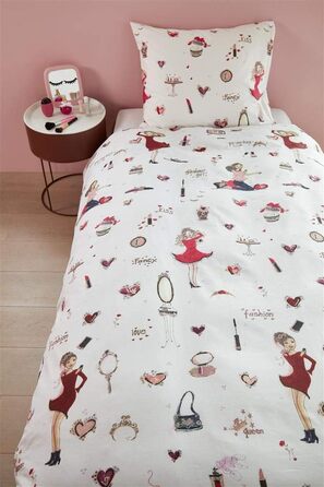 Комплект постільної білизни Beddinghouse Kids Fashion колір рожевий 100x135смx40x60