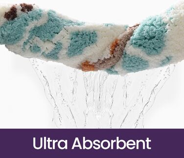 Килимок для ванної кімнати DEXI Ovale Beige, 61 x 110 см, з антиковзким покриттям та малюнком 'Морські зірки'